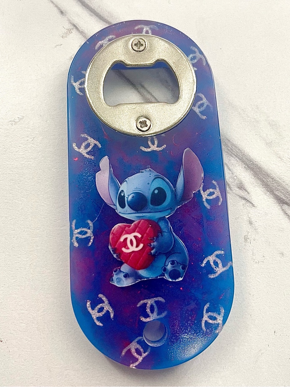 Stitch Luxury Resin Bottle Opener | Cute Stitch Lover Cartoon Collectible Gift